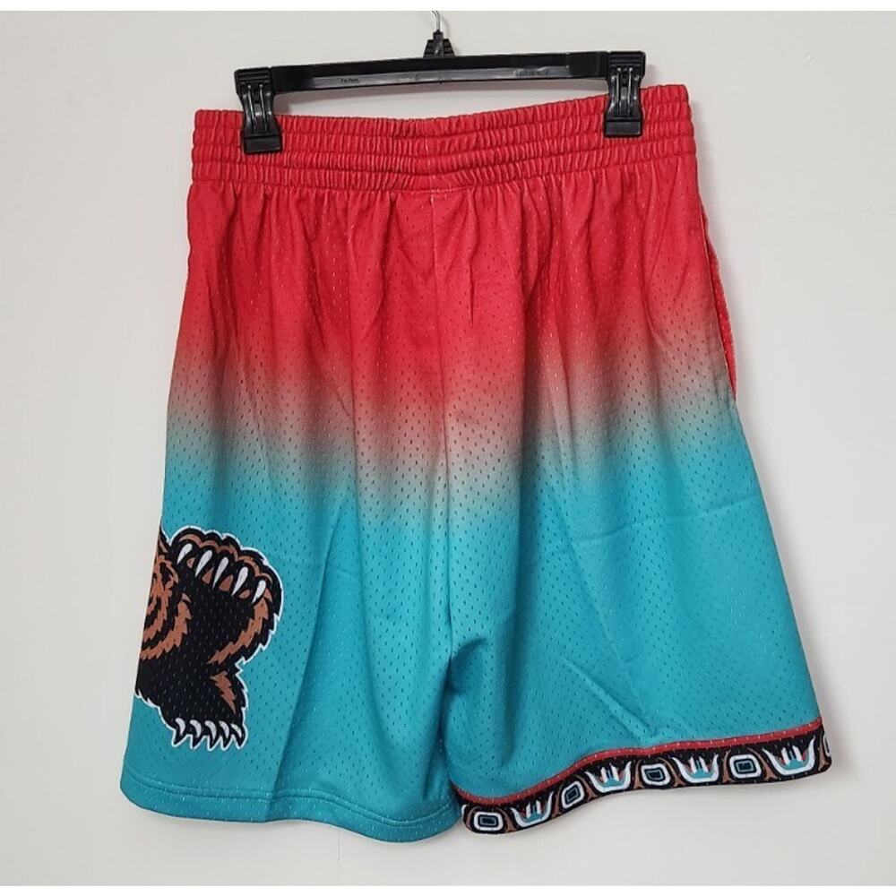 New Mitchell & Ness NBA Vancouver Grizzlies 1996 Fadeaway Swingman Shorts - Picture 3 of 5